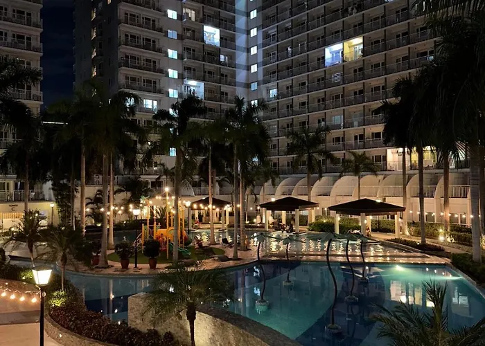Spacious Pool View At Mall Of 100mb Netflix 马尼拉